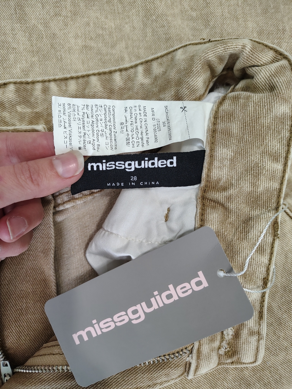 Missguided Wide Leg Jeans - Picture 2 of 4